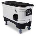 Igloo 125 qt Gray Party Bar Wheeled Cooler