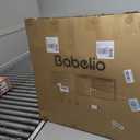 Babelio 72" Extra Wide Baby Gate, AdaptiZone, 3 Metal Panels, Black