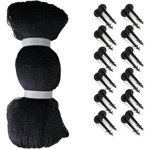 Rainleaf Pond Netting, 28' x 30' Pond Net Cover, Koi Pond Netting for Leaves, Heavy Duty Koi Pond Net Protecting Koi Fish from Herons, Stakes Included, Snare Nets