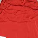 Cicy Bell Womens Mock Neck Satin Tank Tops Business Casual Work Ruched Blouses Summer Corporate Outfits (Red,Medium)