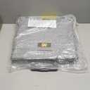 MaxWorks Collapsible Rolling Utility Cart with Lid 80 lb Capacity Folding Dolly with Telescoping Handle Heavy Duty Plastic Crate on Wheels for Shopping Office and Teachers (50876) (Gray)