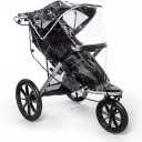 Graco Baby Jogging Stroller Universal Rain Cover, Ventilated Weather Shield, Waterproof, Windproof, Versatile Size to Fit Most Jogging Strollers, Vinyl, Clear, Plastic