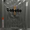 BABELIO 36 Inch Extra Tall Baby Gate with Cat Door, 29-40" Metal Pet Door for Stairs, Doorways, House, Auto Close, Easy Walk Thru, Gray