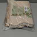 GarveeHome Scalloped Bow Rug for Kitchen Floor, Solid Beige Rug for Dorm, Washable Entryway Rugs 2x3 Soft Low Pile Non Slip Scalloped Rugs for Nursery Bedroom Decor Hallway