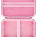 BOVKE Carrying Case Compatible with GiiKER Super Slide Puzzle Games, Super Slide Brain Teaser Puzzle Toys Holder with Space for Puzzle Pieces for Kids, Teens, Travel Games Birthday Gifts, Pink