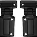 2pcs Luggage Combination Lock Tool Box Hasp Briefcases Suitcase 3 Digit Combination Lock Black