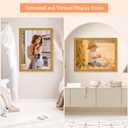 18x24 Ornate Gold Wood Frame, 24x18in Floral Picture Frames, 18 x 24inch Gallery Photo Pic Display with HD Plexiglass, 1.4in Widen 1in Thick, Horizontal Vertical Wall Display