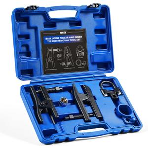 Orion Motor Tech Inner Tie Rod End Tool & Ball Joint Separator Set, 2-in-1 Tie Rod Removal Tool & Ball Joint Spread Tool Set, Ball Joint Removing Tool with 1/2" Drive Socket 3/8" Drive Tie Rod Clamp