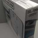 BLACK+DECKER Box Fan with 3 Speed Settings, 20 Box Fan with Carrying Handle, Rotary Knob and Recessed Cord Storage, Portable Fan and Cooling Fan for Home, Office, Garage, Basement & More (White)