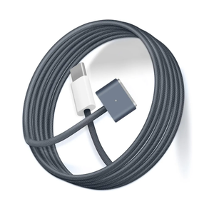 USB-C to Magnetic 3 Cable for M4,M3,M2 MacBook Air Pro Charger, 140W Magnetic Safe 3 Cable for MacBook Air (13"/15" 2022-2025), Pro (16"/14" 2021-2024), 6.6FT/Blue