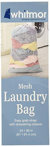 Whitmor Mesh Laundry Bag White
