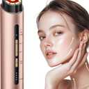 INTEO Microcurrent Facial Device, 3 Modes Red Light Therapy for Face and Neck, Skin Care Facial Massager Perfect Gifts for Women Men(Gold)