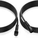 MICTUNING 6.56FT 5Pin Extension Wire (2 Pack)