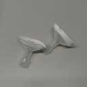 2Pcs 18mm Soft Rim Flanges with 106 Degree Wider Opening Angle for Medela Breast Pump, PersonalFit, Freestyle, Maxflow, Freestyle Flex Swing Maxi Connector,Lansinoh Signature Pro