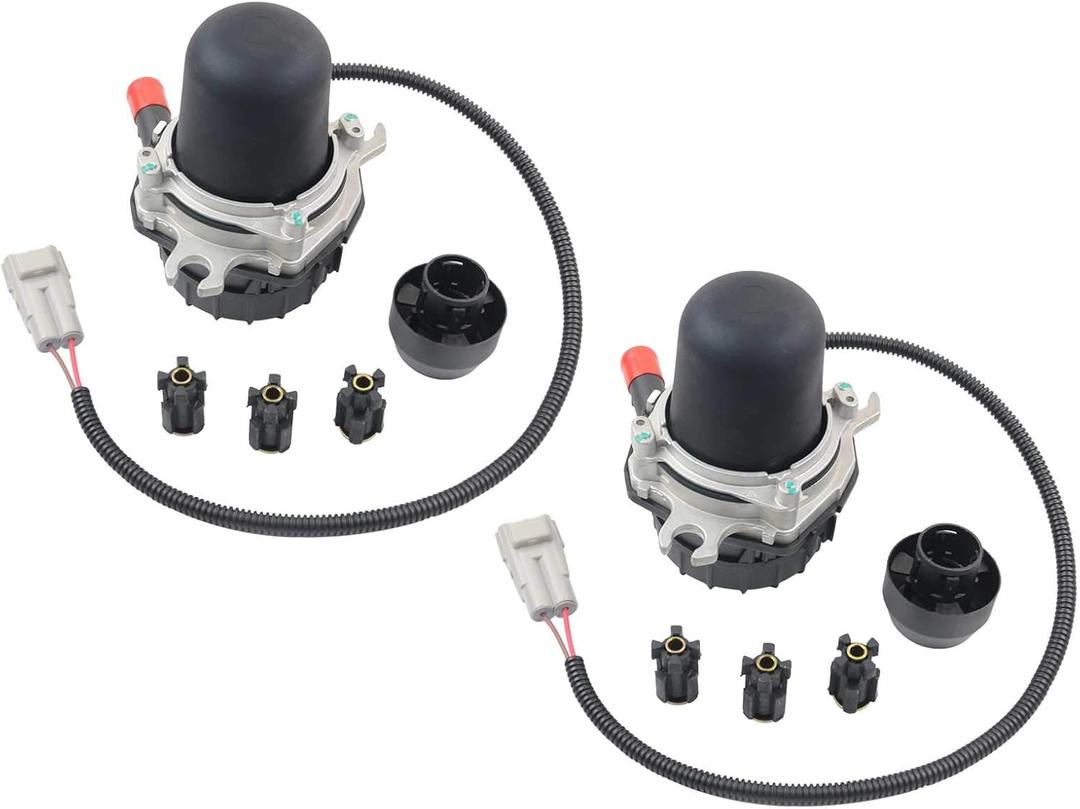 Secondary Air Injection Pump(Pair 2) Replacement For 2007-2014 Toyota Tundra Land Cruiser Sequoia, LX570, 2009 Venza 4.0 4.6L 4.7L 5.7L V8# 17610-0S010 176100S010