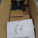 Single Monitor Mount Arm for 17" to 32" Computer Screen, Mechanical Spring Adjustable Monitor Desk Mount Stand Holds up to 17.6 lbs, C-Clamp & Grommet Base, max. VESA 100x100mm