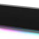 Immersive RGB Gaming Computer Speakers for Desktop PC with 3 Sound Modes, USB Powered Monitor Speakers with Enhanced Bass, Aux-in & Headphone Port for PC, Laptop, Mac, PS5(Black)