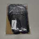 ABUSA Black Sheepskin Insoles Women's Premium Think Wool Fur Fleece Inserts Cozy & Fluffy 7