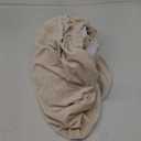 H.VERSAILTEX Velvet Stretch Couch Cushion Cover Plush Cushion Slipcover for Chair Loveseat Sofa Cushion Furniture Protector Seat Cushion Sofa Cover (3 Piece Sofa Cushion Covers, Ivory)