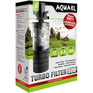 Aquael Turbo Filter 500, Internal Aquarium Filter, In Tank Filtration, 5-40 Gallons