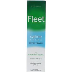 Fleet Enema, Ready-to-Use Saline Laxative, 4.5 Fluid Ounce (Pack of 6) Fleet Enema, Ready-to-Use Saline Laxative, 4.5 Fluid Ounce (Pack of 6)