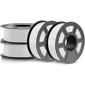 JAYO PETG Filament 1.75mm Bundle 1,1KG, Strong Toughness PETG 3D Printer Filament, Dimensional Accuracy +/- 0.02 mm, Fits for Most FDM 3D Printers (White)