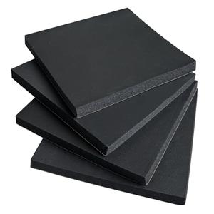 4 Pieces Adhesive Foam Padding 1/2 in Thick X 6 in X 6 in, Anti Vibration Pads, Closed Cell Foam Pads for Anti-Slip, Shock Absorption