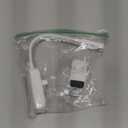 Gritin 9 LED Rechargeable Book Light for Reading in Bed -Eye Caring 3 Color Temperatures,Stepless Dimming Brightness,80 Hrs Runtime Small Lightweight Clip On Book Reading Light for Studying-White