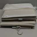 Vailando 6-Shelf Hanging Closet Organizer, 2 Separable 3-Shelf Hanging Shelves with 3 Drawers for Wardrobe, Nursery, Baby Clothes Organization and Storage (Silver Gray)