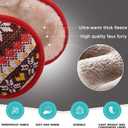 Venswell Knit Ear Muffs for Winter Women Men Soft Earmuffs Cold Weather Fleece Ear Warmers Cover Foldable & Adjustable