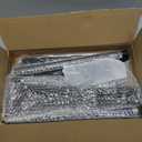 Tablet Floor Stand with 5LB Metal Base, Overhead Bed Phone Stand Angle Height Adjustable Holder, Universal Floor Stand Compatible with iPhone iPad Pro Air Mini, Samsung Tab, Kindle, E-Readers