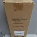 upsimples Acrylic Shelves for Bathroom Storage, 15" Floating Shelves Wall Organizer for Perfume, Make up, Skincare, Kids Bookshelf for Bedroom, Nursery, Living Room Decor, Clear, 4 Pack