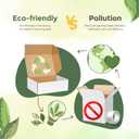 MESHA White Corrugated Mailing Box 12x9x4 Inch Shipping Boxes Cardboard For Small Business Packaging Mailer 20PACK