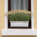 Ttranewsoo Artificial Grass, Fake Grass, Artificial Shrubs, Wheatgrass Cattails Fake Grass Decorations, Artificial Plants, Ornamental Grass, Outdoor Fake Grass, Green Leafy Decorations (12PCS)
