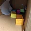 CUTE STONE 2-in-1 Toy Boat & Tower Crane Playset, Cargo Ship with Lights/Sounds | Push-Go Transport Ship & Construction Vehicle Toys, Interactive Carrier Boat for Kids Boys Girls