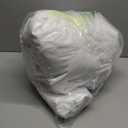 10 Pcs, Square 90"x90" Lamour Satin Table Overlay - White for Wedding Or Event Decor