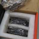 A-Premium 12.13 inch (308.10mm) Rear Drilled and Slotted Disc Brake Rotors + Ceramic Pads Kit Compatible with Select Infiniti and Nissan Models - FX35, Q50, QX70, JX35, M35H, M37, M56, Q60, Murano