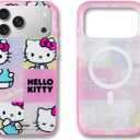Sonix Case for iPhone 17 Pro Max | Compatible with MagSafe | 10ft Drop Tested | Hello Kitty Grid