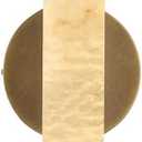 Natural Alabaster Brass Wall Sconce, Modern Bronze Marble Sconce, 24 Inches Height X 5 Inches Width X 3 Inches Depth