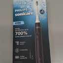Philips Sonicare 4100 Series Electric Toothbrush  Sonic Toothbrush with Advanced Sonic Technology, Pressure Sensor, Two Intensity Settings, Smartimer & Quadpacer, Black, Model HX3681/24