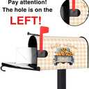 TOUNER Hello Autumn Pumpkin Truck Mailbox Covers, Autumn Thanksgiving Magnetic Letter Box Wrap, Fall Harvest Post Letter Box Decor for Outdoor Garden Front Yard Porch, Mailbox Decor Gifts for Friends