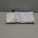 2 Pack Square Seat Cushions - Velvet & Slow-Rebound Foam Chair Pads Chair Pillow Cushion with Anti-Slip Ties for Kitchen, Dining, Office Chairs, Tatami (16"x16", Ivory)