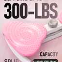 Waist Twister Machine Exercise, Ab Twist Board for Body Toning, Fat Burning, Supports 300 lbs, Noiseless, Anti-Slip, Compact Portable for Home, Gym, Apartment, Office