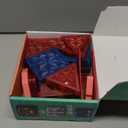 32-Piece Multiracial Magnetic Family Play Set  Wooden Diversity Building Blocks for Kids  Multicultural Puzzles & SEL Toy for Toddlers & Children