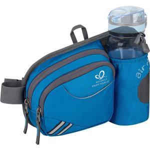 WATERFLY Fanny Pack Waist Bag: Waist Pack for Women Men with Water Bottle Holder Hiking Fanny Pack for Running Walking DogWalking Travel Cycling (one_size, Army Green)