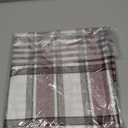 CARRIE HOME Red Tartan Christmas Plaid Pillow Covers 20x20 Set of 2 Farmhouse Buffalo Plaid Red Striped Throw Pillow Cover for Living Room Couch Sofa