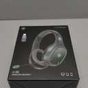 YOTMS Wireless PS5 Gaming Headset for PS4, PC, Switch, 2.4Ghz Wireless Gaming Headphones with Mic, Bluetooth 5.3 Headphones with Stereo Sound, 40h Battery, for Laptop, Mac, Phone (Green)