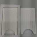 eormoe Diatomite Kitchen Faucet Mat - 14Inch Water Absorbing Stone Tray for Sink, Stone Fast-Drying Faucet Mat for Kitchen Counter Sink Accessories (Light Grey, 14'' x 3.9'')