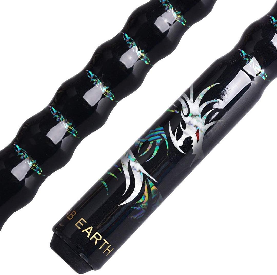 58" Pool Cue/Pool Stick Ergonomic Design Hardwood Canadian Maple 13mm Tip 20 oz Billiard Cue B1SN