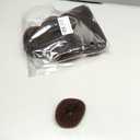 FANDAMEI Hair Bun Maker for Kids, 4PCS Donut Bun Maker Small with 4PCS Extra Small Hair Buns Kit. Ballet Hair Bun Maker for Kids, Hair Bun Set with Elastic Hair Ties, Hair Pins.(Brown)